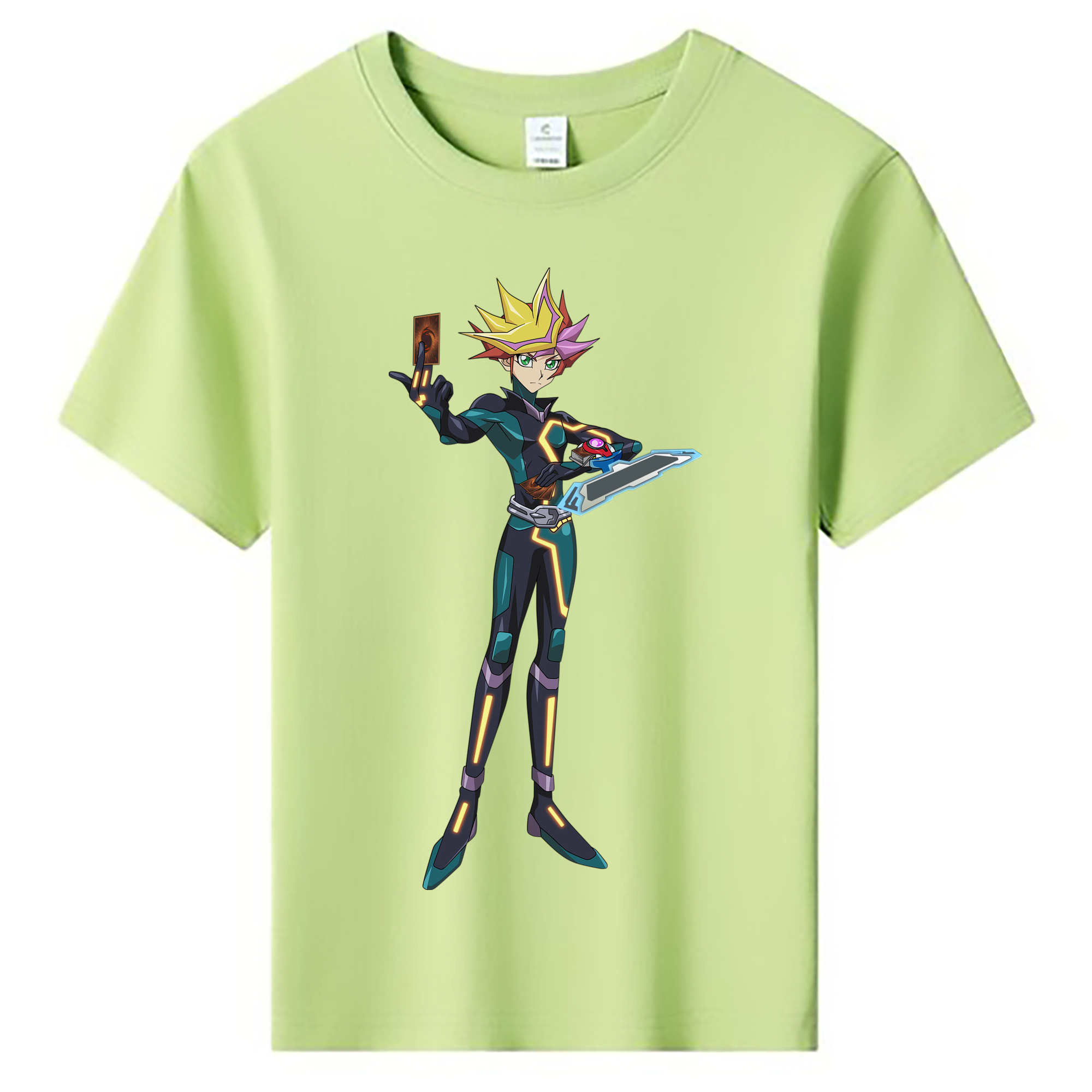 （画像用） 遊☆戯☆王 Yu-Gi-Oh! 綿100％キッズTシャツ（フロントプリント）